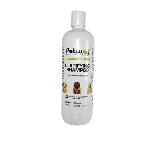 Petway Petcare Fragrance Free Clarifying Shampoo 500Ml