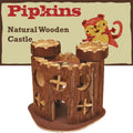 Pipkins Natural Wooden Castle