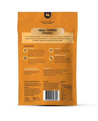 Raw Pawz Anti Inflammatory Turmeric Meal Topper 90G