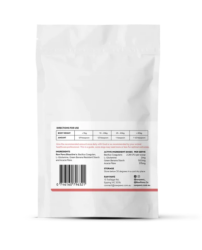 Raw Pawz Probiotic Gut Health Active Blend 100G