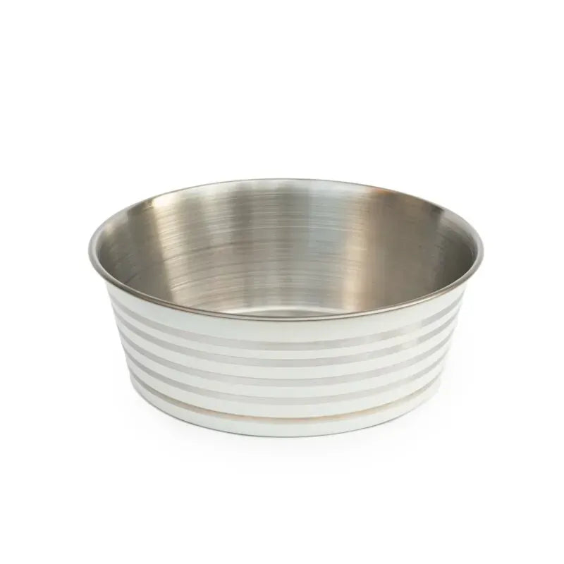 Superior Heavy Base Pet Bowl Matte Beige 21Cm
