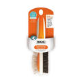 Wahl Orange/White Double Sided Pin/Bristle Brush Small