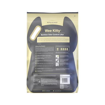 Wee Kitty Bamboo Odor Control Litter 2Kg