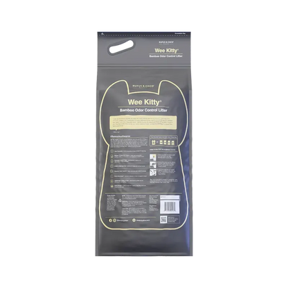Wee Kitty Bamboo Odour Control Clumping Cat Litter 9kg