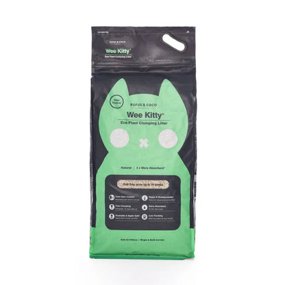 Wee Kitty Eco Plant Natural Clumping Tofu Wheat Litter 2Kg