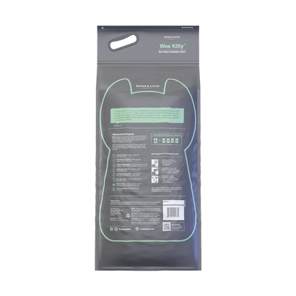 Wee Kitty Eco Plant Natural Clumping Cat Litter 9kg