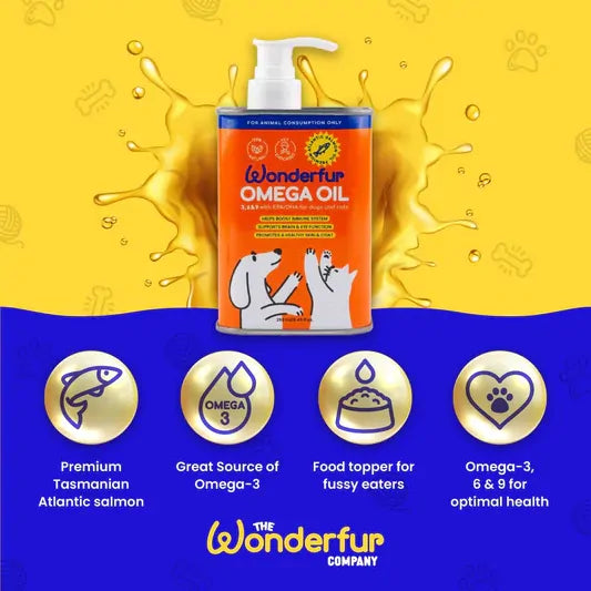 Wonderfur Omega Oil 250Ml