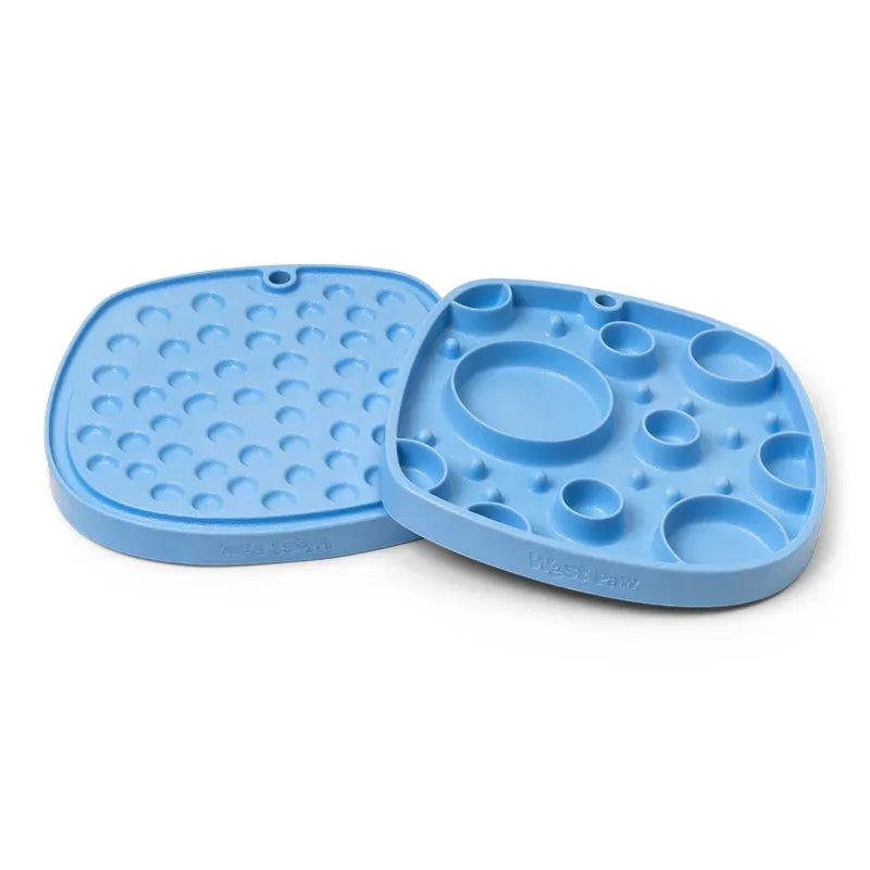West Paw Feast Mat - Bubbles - Periwinkle