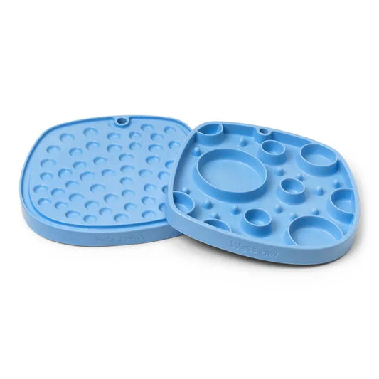 West Paw Feast Mat - Bubbles - Periwinkle
