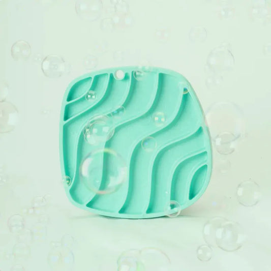 West Paw Feast Mat - Waves - Mint