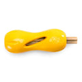West Paw Qwizl Tough Puzzle Toy Small Sunflower
