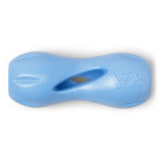 West Paw Qwizl Tough Puzzle Toy - Small - Periwinkle