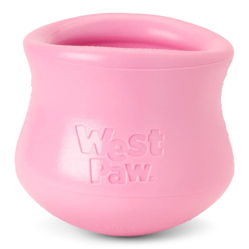 West Paw Toppl Puzzle Toy - Small - Bubblegum