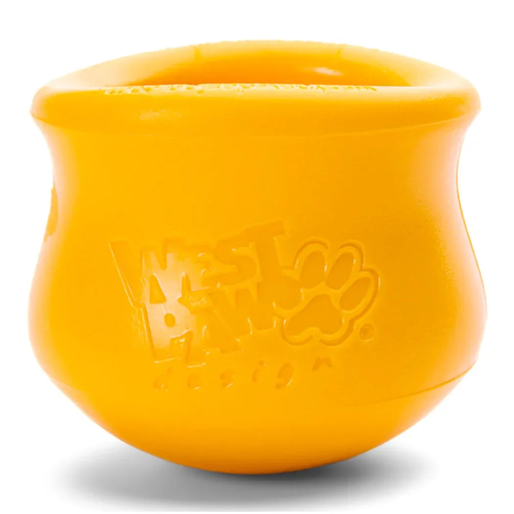 West Paw Toppl Puzzle Toy X-Large Sunflower