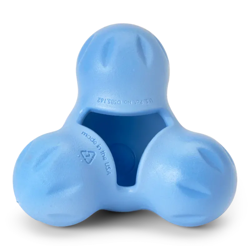 West Paw Tux Tough Puzzle Toy - Small - Periwinkle