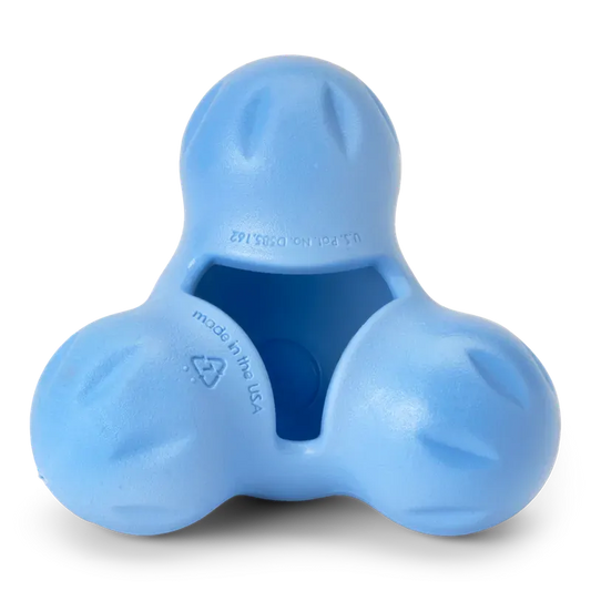 West Paw Tux Tough Puzzle Toy - Small - Periwinkle
