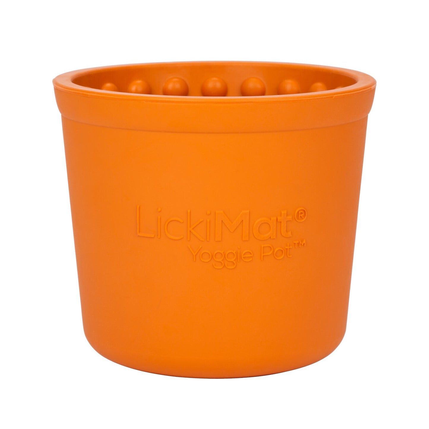 Lickimat Yoggie Pot Slow Feeder Dog Bowl 