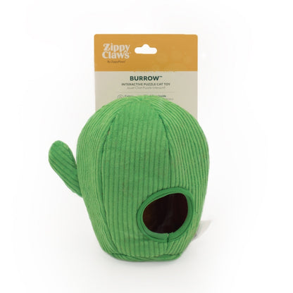 Zippy Paws ZippyClaws Burrow Cat Toy - Snakes in Cactus 