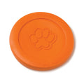 West Paw Zisc Flying Disc Fetch Dog Toy - Large - Orange 