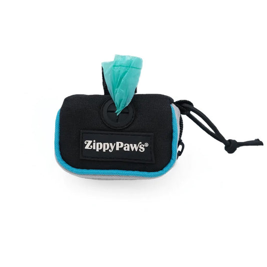 Zippy Paws Adventure Leash Dog Poop Bag Dispenser + BONUS Roll