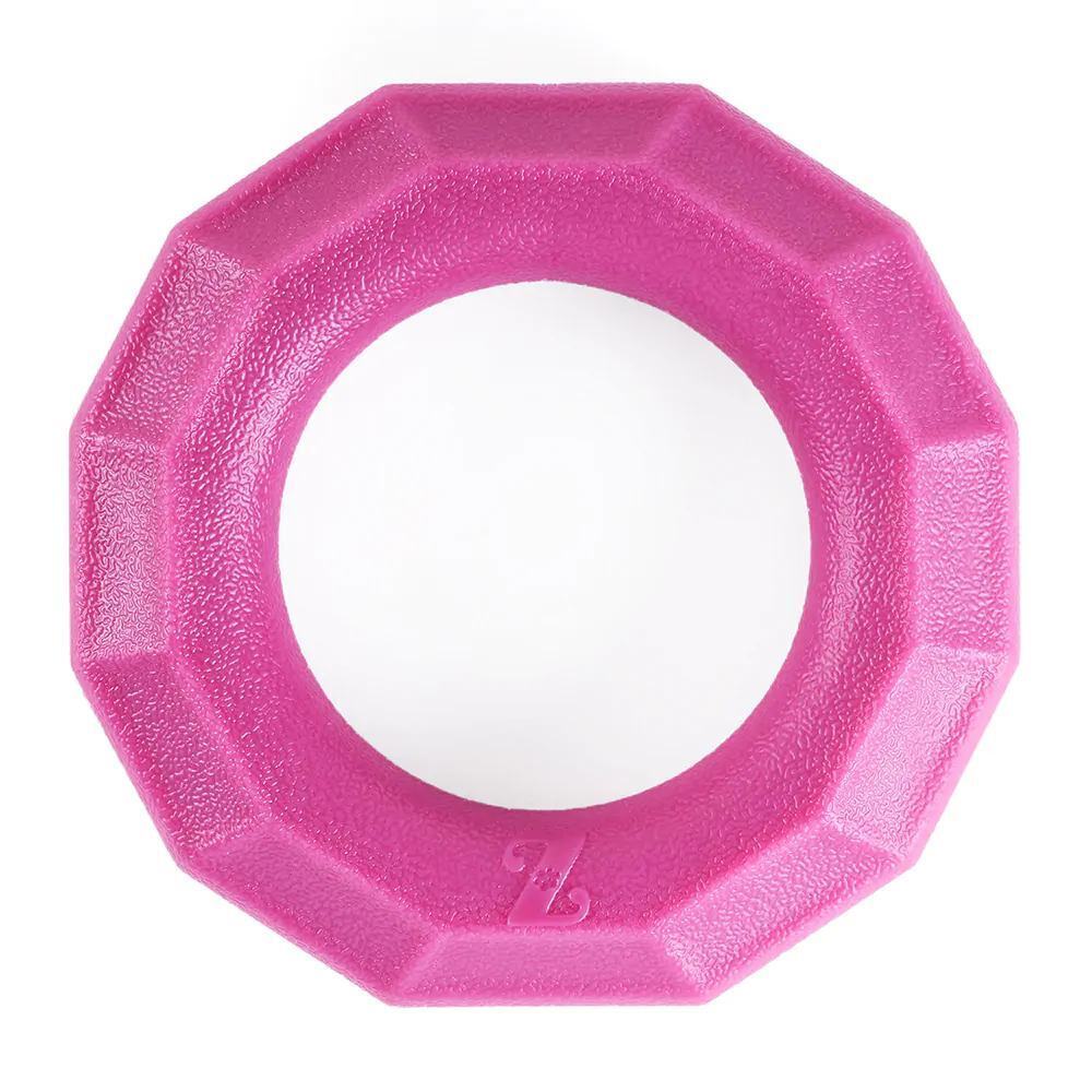 Zippy Paws ZippyTuff+ Fetch & Tug Dog Toy - Magenta Ring