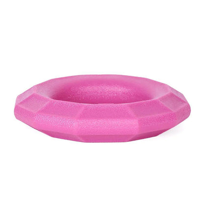 Zippy Paws ZippyTuff+ Fetch & Tug Dog Toy - Magenta Ring