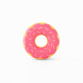 Zippy Paws ZippyTuff Donutz Squeaker Dog Toy - Strawberry