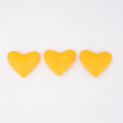 Zippy Paws Valentine's Miniz 3-Pack - Heart Cookies