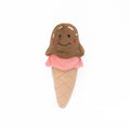 Zippy Paws NomNomz Squeaker Dog Toy - Ice Cream