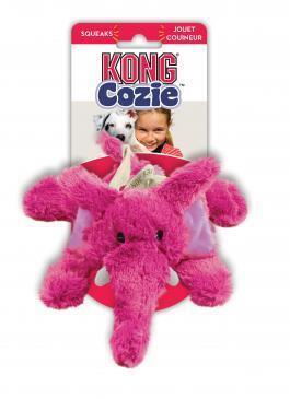 3 x KONG Cozie Elmer Elephant Medium 