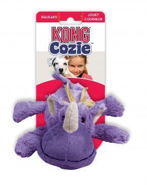 3 x KONG Cozie Rosie Rhino Medium 