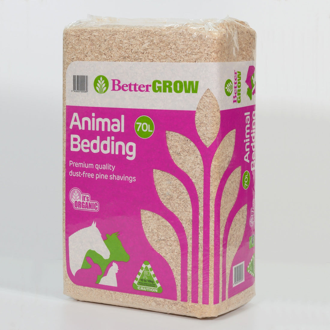 Bettergrow Dust Free Pine Shavings Bale 10kg