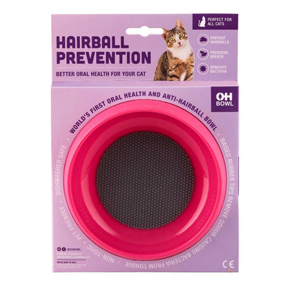 Oh Bowl Slow Food Tongue Cleaning Hairball Control Cat Food Bowl 