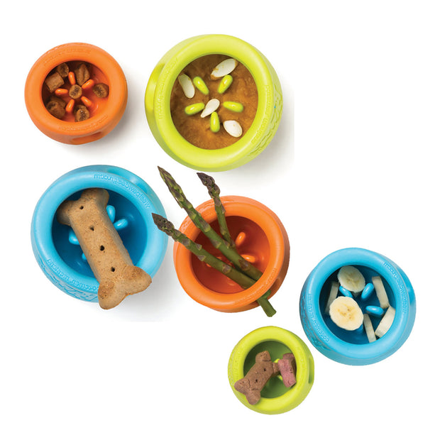 West Paw Toppl Treat Dispensing Wobbling Dog Toy & Food Bowl